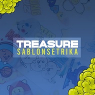 Treasure TRUZ STICKER Screen Printing Ironing