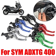 For SYM ADXTG 400 ADX GT 400 ADXTG400 ADX TG400 Motorcycle Accessories Adjustable Two Finger Brake L