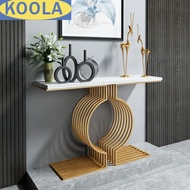 Console Table Modern Wood Table Top Iron Living Room Console Table