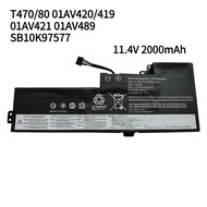 Compatible with Lenovo T470/80 01AV420/419 01AV421 01AV489 SB10K97577 High-Quality Laptop Battery