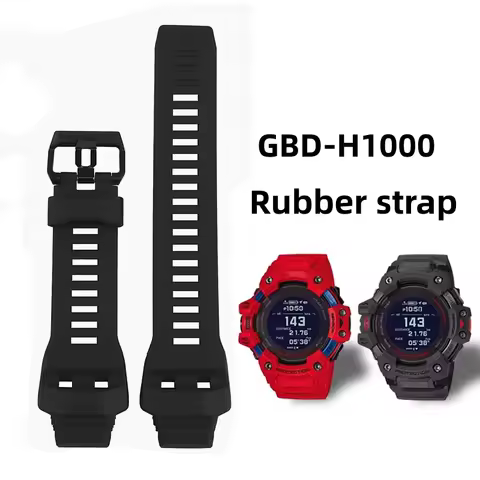 For Casio G-SHOCK Series 3475 Cat Man GBD H1000 GBD-H1000 Replacement Resin Silicone Rubber Watch St