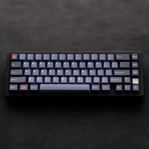 137 Keys GMK Oblivion Keycaps Cherry Profile 5-sided Sublimation Keycap For MX Switch Mechanical Gam