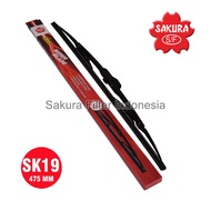 Wiper Blade 19'''/19inch Brand Sakura Sk19 (Universal Adapter)