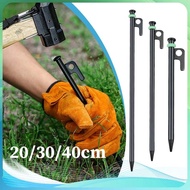 TENDA 4pcs Camping Tent Nails Tent Stakes Tent Pegs 20/30/40 CM Camping Tent Pegs Steel Material Lum