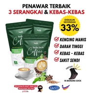 SACHA INCHI COFFEE PENAWAR TERBAIK 3 SERANGKAI &amp; KEBAS-KEBAS KAKI, TANGAN &amp; SENDI NO1 MALAYSIA