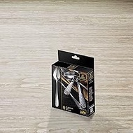 Wilmax WL-999203/6C Stainless Steel Teaspoons, 14 cm Length, Pack of 6