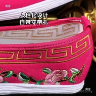 Cloth Embroidered Shoes for Colorful Hanfu - Traditional Chinese Opera Costumes