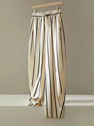 Casual หลวมขากว้างกางเกงกล้วยผู้หญิงฤดูร้อนออกแบบใหม่ Sensation Elastic เอวหลวม Harlan Scythe กางเกง