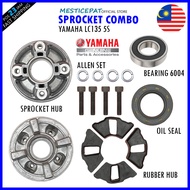 Sprocket Hub (100% Original Yamaha) LC135 5S Spoket Hub 55C (LC135 REAR DISC SPORT RIM)