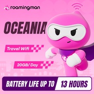 Roamingman Oceania , New Zealand | 5G / 4g Daily Usage | Overseas Pocket WiFi | For Rent