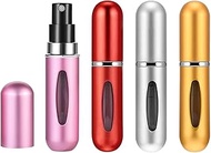 Emwel Perfume Atomiser Perfume Bottles Portable Atomiser Mini Portable Pack of 4 5 ml/0.2