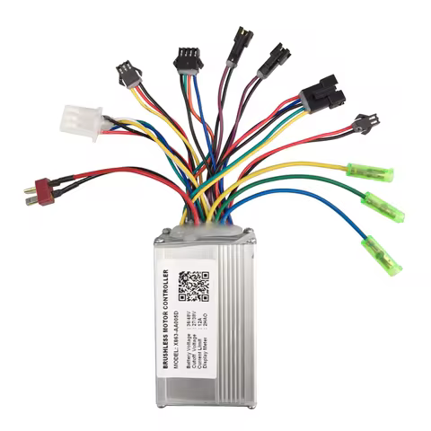 Ebike Brushless Motor Controller X863-AA005D 36V 48V 12A for 2HAO Protocol Electric Scooters MTB Acc