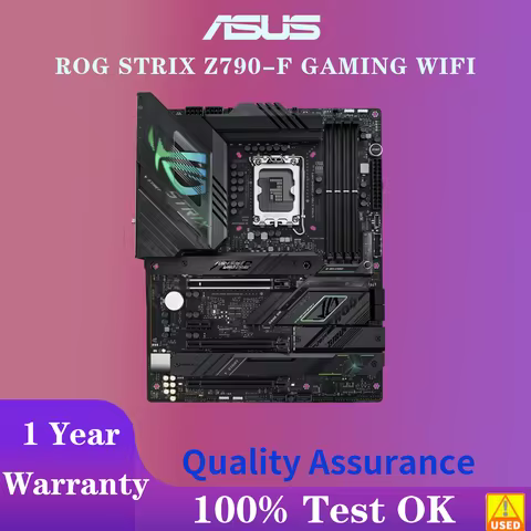 ASUS ROG STRIX Z790-F GAMING WIFI Motherboard Socket LGA1700 CPU DDR5 7800+(OC) MHz Memory Chipset Z