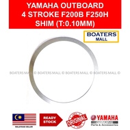 YAMAHA OUTBOARD 61A-45577-00 SHIM (T:0.10MM) 4 STROKE F200B F250H - BOATERS MALL