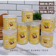 Save Package Of 7Pcs Spice Jars/7Pcs Spice Jars/Seasoning Jars