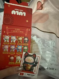 Lulu豬招財貓 黑色