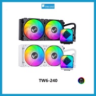 JONSBO SHADOW TW6-240 Black / White ( 5V ARGB ) RADIATOR CPU AIO LIQUID COOLER