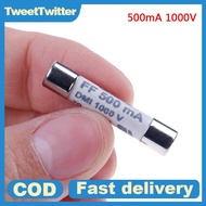 TweetTwitter 1Pc FF 0.5A 500mA 1000V dmi fuse for multimeter F15B F17B F18B 6.3x32mm MY