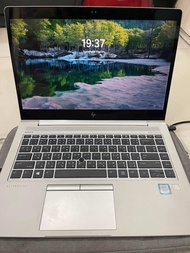 โน๊ตบุค HP Elitebook 840-G6  Core i5-8265U 4 คอร์ 8เธรด 1.6GHz แรม 8 SSD 256G มือสอง ดูหนัง ฟังเพลง 