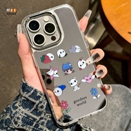Bai Jingting Same Style 17pro Shock-Resistant iPhone16pro Phone Case 15pro Mirror Surface 12pro Prot