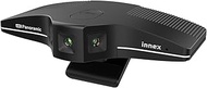 Innex C831 180° Panoramic 4K Wide Angle Webcam with Microphone, AI Facial Tracking for Windows, Mac,