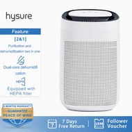 Hysure Air Purifier&Dehumidifier Air Dryer Air Dehumidifier HEPA Filter Antibacterial Virus Bacteria