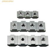 JEROMY Hammer Nut T-Track Sliding T Block 2020 3030 4040 4545 20PCS T Slot Nut