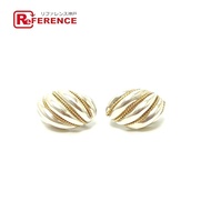 蒂芬妮 (TIFFANY&Co.) 扭繩圓頂耳環