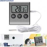 Fridge Thermometer Freezer Fridge Records Stainless Steel Durable Thermometer
