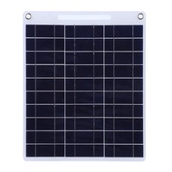 60W Solar Panel Portable 5V Dual USB Fast Charger Panel Kit Outdoor Emergency Charging Battery