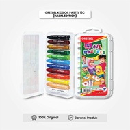 Greebel Crayon 12 Colors Crayon Kids Oil Pastel 12 Halal Edition Greebel Crayon/