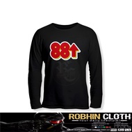 88 Rising Logo Long Sleeve T-Shirt Distro T-Shirt