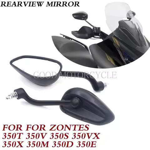 For Zontes 350T 350V 350S 350VX 350X 350M 350D 350E Original Accessories Left Right Rearview Mirror 