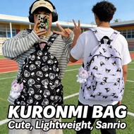 Kuromi Beg Sanrio Beg Sekolah Bag Cinnamoroll School My Melody Bag Backpack Bag Student 46cm Cute