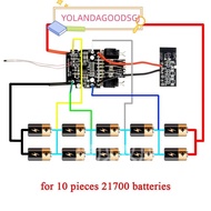 YOLANDAGOODSGJ Charging Protection Board, Overcharge Protection Protective Li-Ion Battery Protection