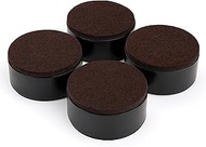 Bed Risers, 1.2 inches/3 cm Height Furniture Riser Made of Carbon Steel, 2.36 Inch Diameter, Self-Ad