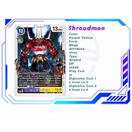 [LF] DIgimon TCG BT16 / Shroudmon / BT16-080