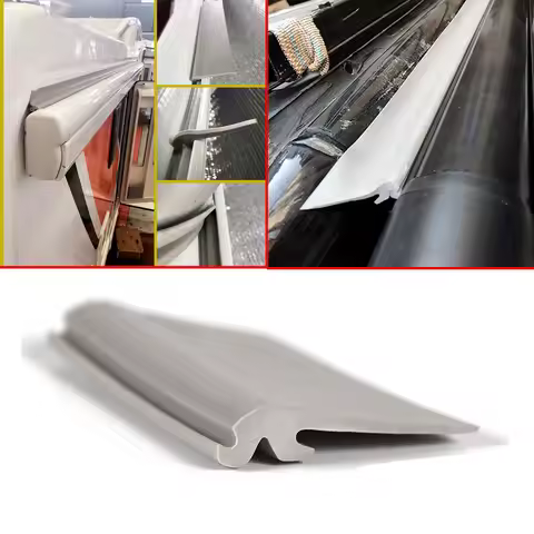 For Fiamma F45 F70 RAIN GUARD 45.6mm WIDE X 1M Length Rubber Rain Seal For Fiamma F45 Awnings Carava