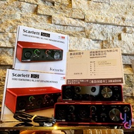 Ready Stock Free Shipping Free Software/Cable Warranty Three Years Focusrite Scarlett 2i2 Third Gene