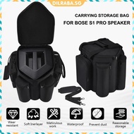 ✥Dilraba✥【In Stock】 Carrying Storage Bag Large Capacity Travel Case Bag Anti-Fall Portable Handbag Adjustable Shoulder Strap for Bose S1 PRO Speaker