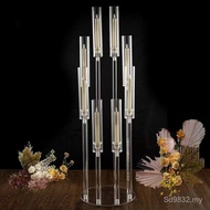 Festival High Head Lure Acrylic Wedding 8 Wedding Props European Dinner Candlelight Candlestick Cros