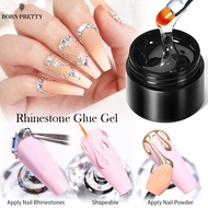 BORN PRETTY 5g/Box Rhinestones Glue Nail Gel For Manicure Jewelry Decorations Sticky Gel