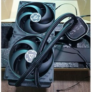 EVGA CLC 280mm All-In-One RGB LED CPU Liquid Cooler, 2x 140mm PWM Fans, Intel, AMD