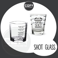 1.5oz/2oz Espresso Measuring Shot Glass