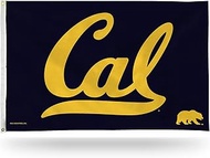 Rico Industries NCAA Cal Berkeley Golden Bears Flag 3" x 5" Banner Flag - Indoor or Outdoor Décor