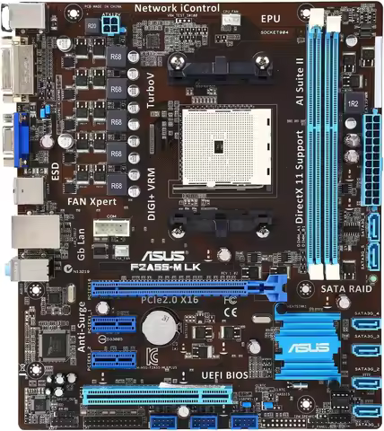 ASUS Motherboard F2A55-M LK socket FM2+ AMD A55 DDR3 32GB support A10-6800B A10-7700K A10-5700 A10-7