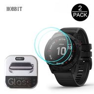 2Pack 2.5D Clear Tempered Glass Screen Protector For Garmin Fenix 6 6s 6x Pro Sapphire Solar GPS Watch Screen Protective