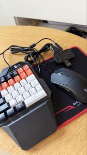 佳影 Gamwing PS5 鍵盤滑鼠及轉換器套裝