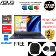 Asus Vivobook 14X M1403Q-ALY081WS 14" WUXGA Laptop Quiet Blue ( Ryzen 5 5600H, 8GB, 512GB SSD, ATI, W11, HS )