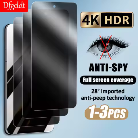 1-3Pcs Anti-spy Screen Protector For Xiaomi Redmi Note 12 11E 11R 11T 10T Lite 11 Pro Plus Privacy G